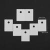 100PCS  TO220  Alumina Ceramic Insulating Sheet 3.2mm Hole MOS Transistor IGBT Cooling Pad