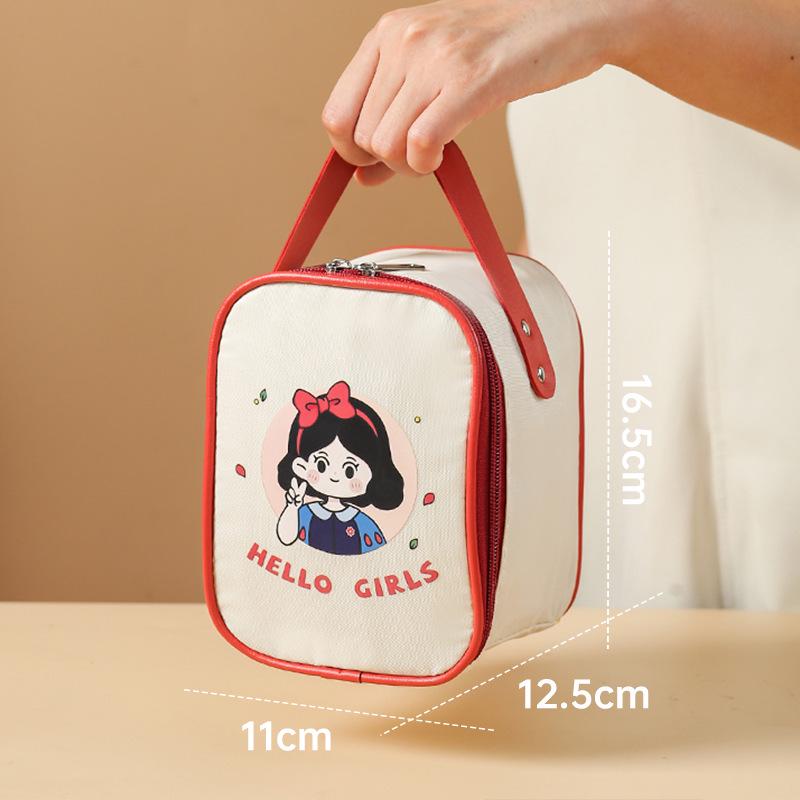 

Изолированная сумка-ланч-бокс с японским рисунком для студентов