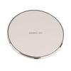 Wireless Charger Fast Wireless Charging Pad QI Round Charging Mat for PHONE for Android Silver