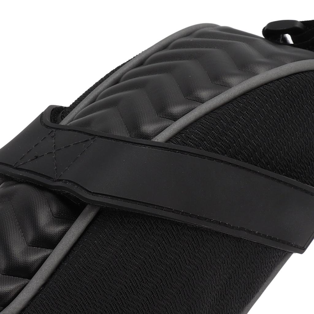 Bike Saddle Bag Polyester Reflective Strip Large Capacity Carrying Bag for Riding Cycling