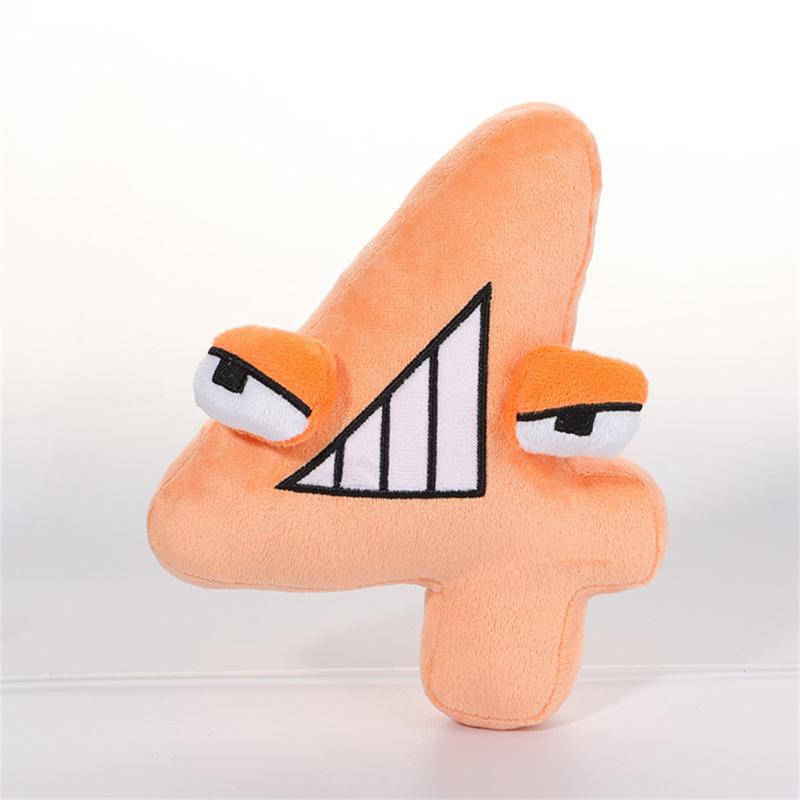 20cm Alphabet Lore Plüsch Spielzeug Weiche Angefüllte Cartoon Zahlen Plushie Puppe Kinder