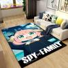 SPY×FAMILY Covor de zonă cu desene animate din Japonia, covor pentru sufragerie, dormitor, canapea, covoraș, decorare, covorașa anti-alunecare pentru copii se joacă