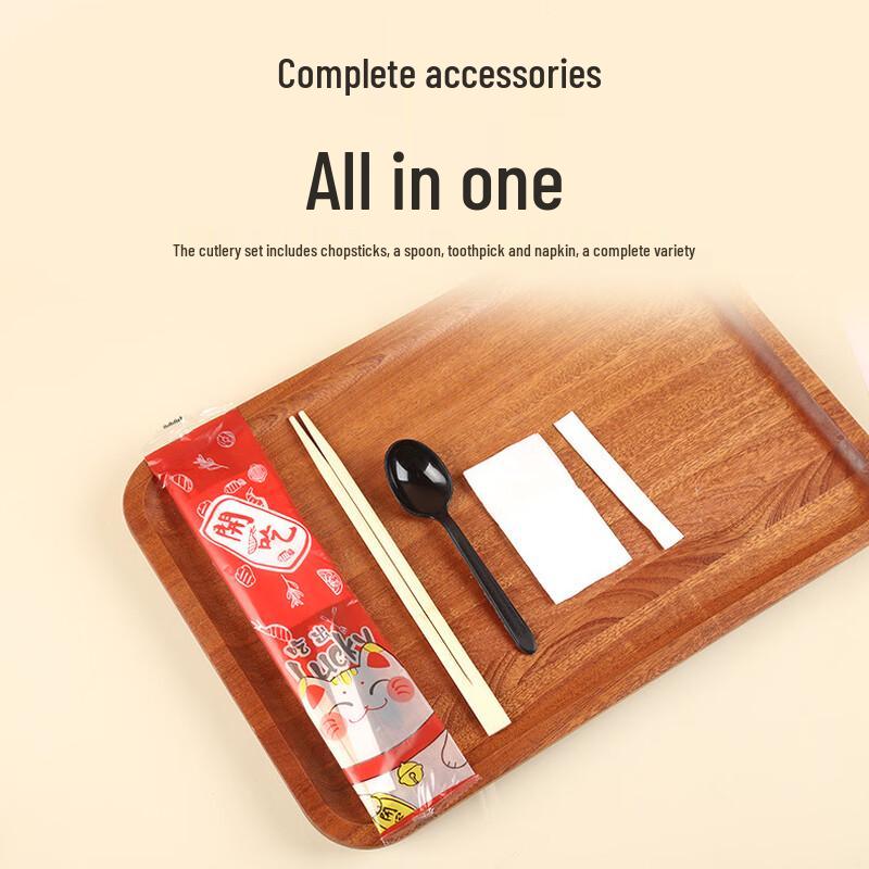 Sufeng Space Disposable 4-Piece Cutlery Set