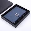 Anpassbares A5 Geschäftsgeschenk-Set - PU-Leder-Notizbuch mit Logo-Druckoption