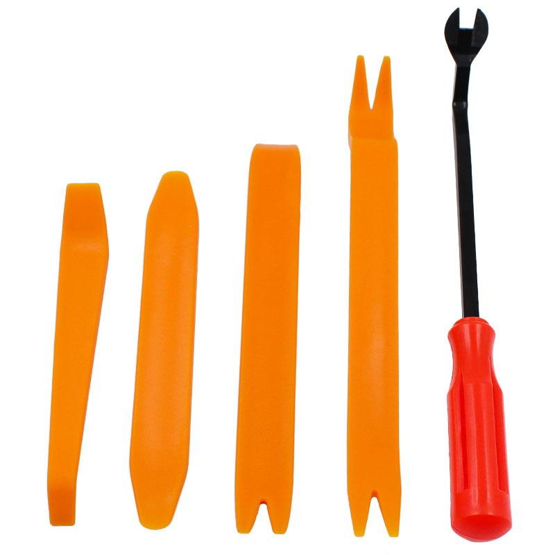 Car Trim Removal Tool Set With Durable Nylon Scratch Free For Car Interior Modification Audio Installation