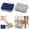 Inflatable Foot Pillow Soft Comfort Footrest Pad for Plane Sofa Under Desk