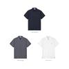 American Casual Embroidery Lapel Knitted Light Luxury Polo Shirt Men's Short Sleeve Summer Collar T-shirt Foreign Trade Men's T-shirt