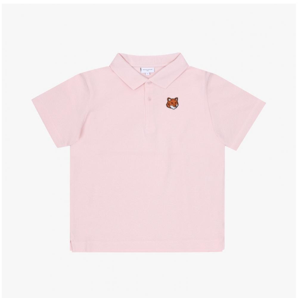 Maison KiTsune Kids Fox Head PaTch Polo T shirT 0580 MQUJL00KP0003 0580 (6A)