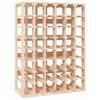 Wine Rack 70 X 33 X 94 Cm Solid Pine Wood