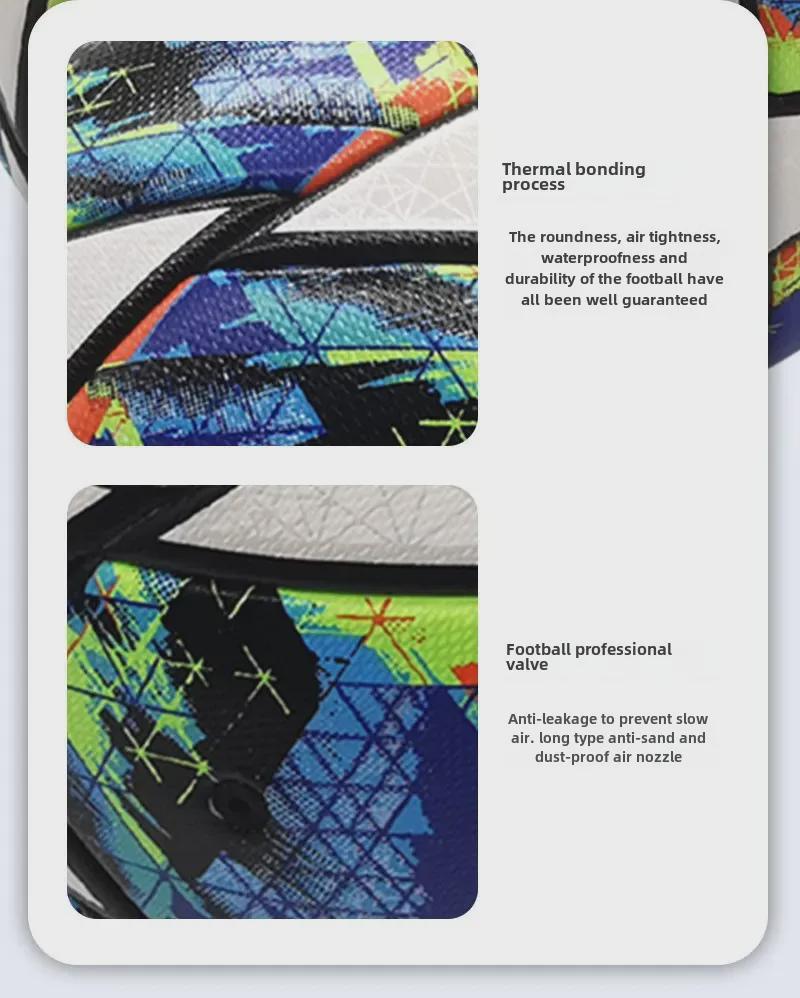 Champions League Nein. 5 Fußballbälle für Erwachsene, Jugendliche und Kinder – Ideal für Training, Wettkämpfe und Outdoor-Sport