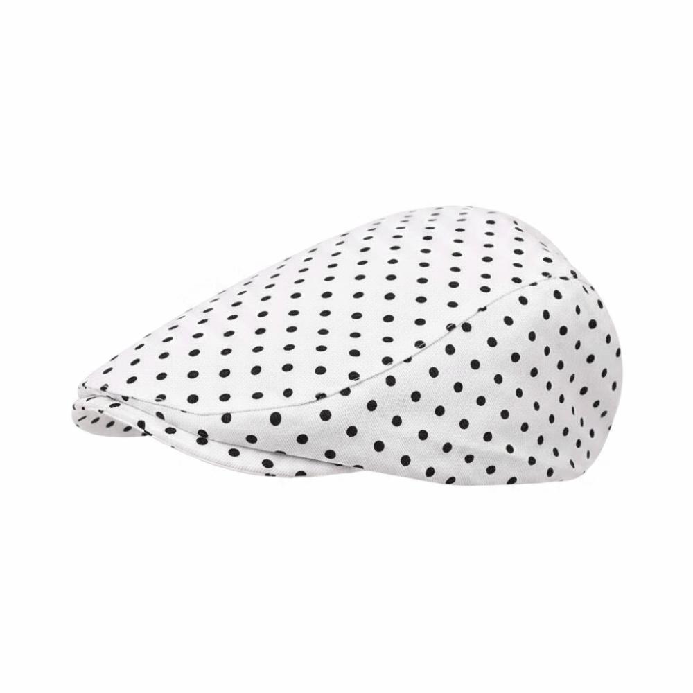 

Adjustable Elasticity Berets Cap Versatile Bonnet Y2K Forward Hats for Women белый