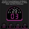 Ambient Light Digital Alarm Clock Temperature Display Desktop Clock LED Clock  Bedroom Use
