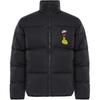 Therma-FIT Herzstickerei Bequem Warm Stehkragen Locker Daunenjacke Herrenjacke Schwarz FZ5029-010(TEAM378-AXCX-X1)