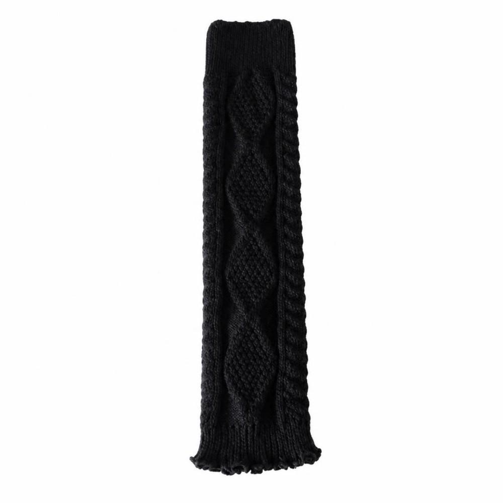 Knitted Knee Socks Solid Color Foot Cover Socks JK Style Knee Sleeves  Winter Season