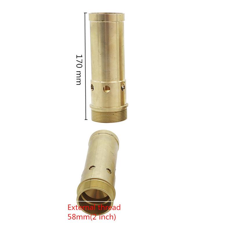 Brass Bubbling Fountain Water Landscaping Garden Park Hotel Pond Pool Decorative Sprinkler Nozzle 3/4" 1" 1.5" 2" Male Thread