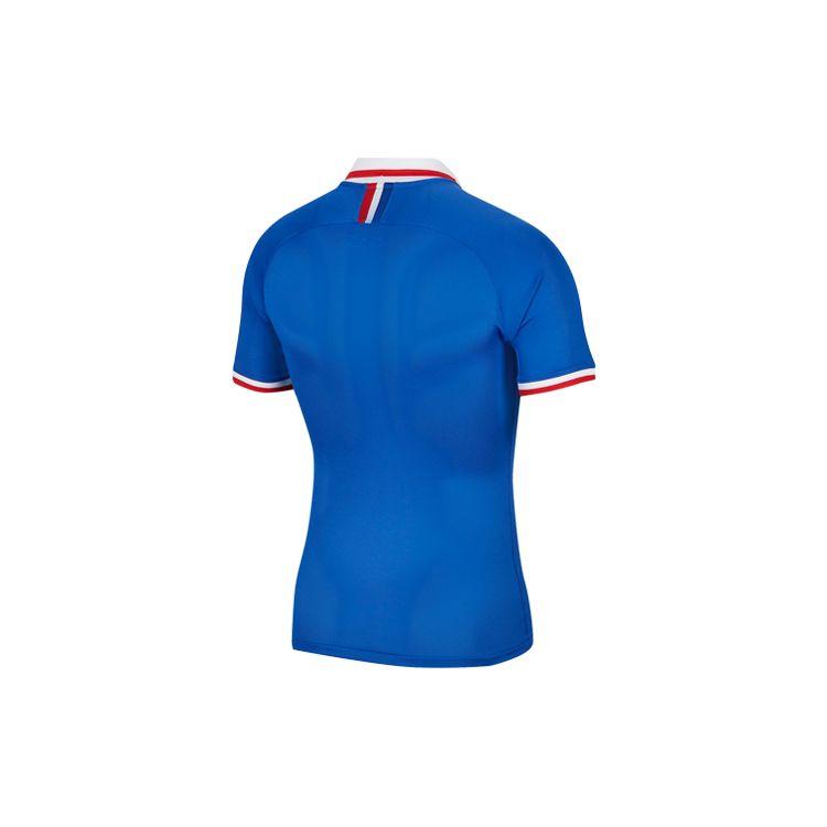 Nike Shanghai Shenhua 2020 Home Player Edition Short Sleeve T-Shirt Men Tops Blue CI7670-480