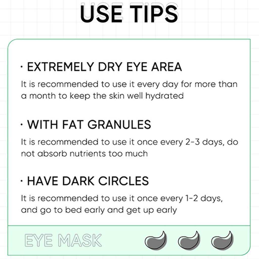 Eye Moisturizing Eye Masks, Eye Pads, Reduce Dark Circles And Puffiness, And Eye Fatigue,20ml