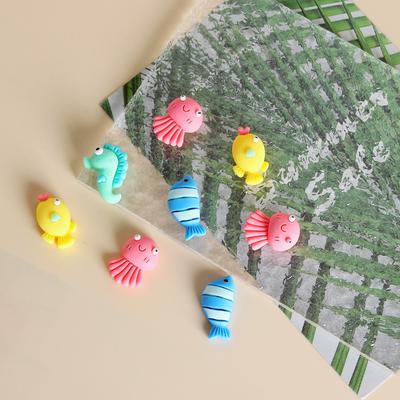 10Pcs Cute Sea Animals Fridge Magnet Po Wall Message Board Decoration Cute Personality Style Magnetic Magnet Stickers