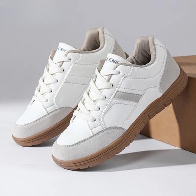New Men's Casual Flat Shoes Spring and Autumn Leather Sports Shoes Outdoor Trendy Matching Shoes Large Size Men's Footwear