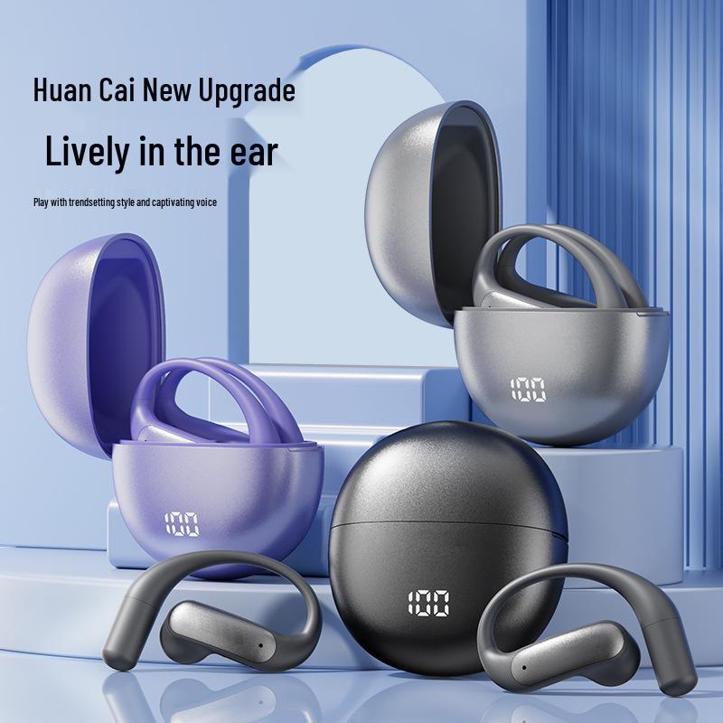 Smart AI Translation M118 Wireless Open-Ear Clip-On Earphones with Ultra-Long Battery Life Bluetooth