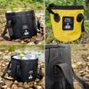 Cubo Plegable Palanganas de Viaje para el Hogar Contenedor de Agua Palanganas Portátiles Bolsa Plegable para Almacenamiento de Agua para Exterior Interior
