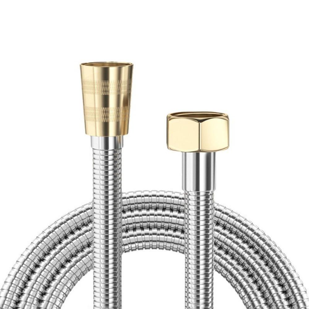 

Сменный шланг для душа 1,5/2/3 м ПВХ, удлинительная трубка для душа, гибкая, противозакручивающаяся, водопроводная труба для ванной комнаты 2