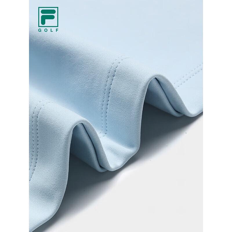 FILA Men's Long Sleeve Knit Golf Polo Shirt