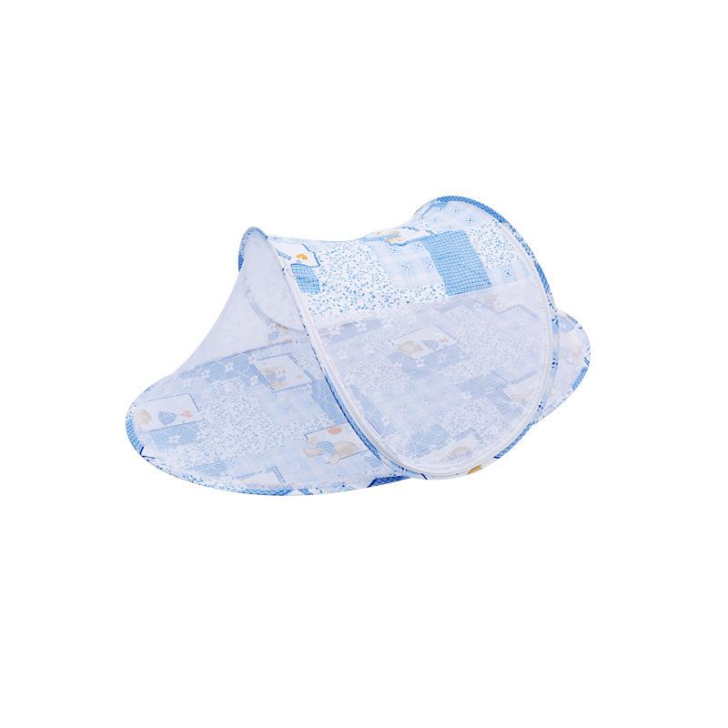 Folding Cartoon Boat-Shaped Mosquito Net for Infants