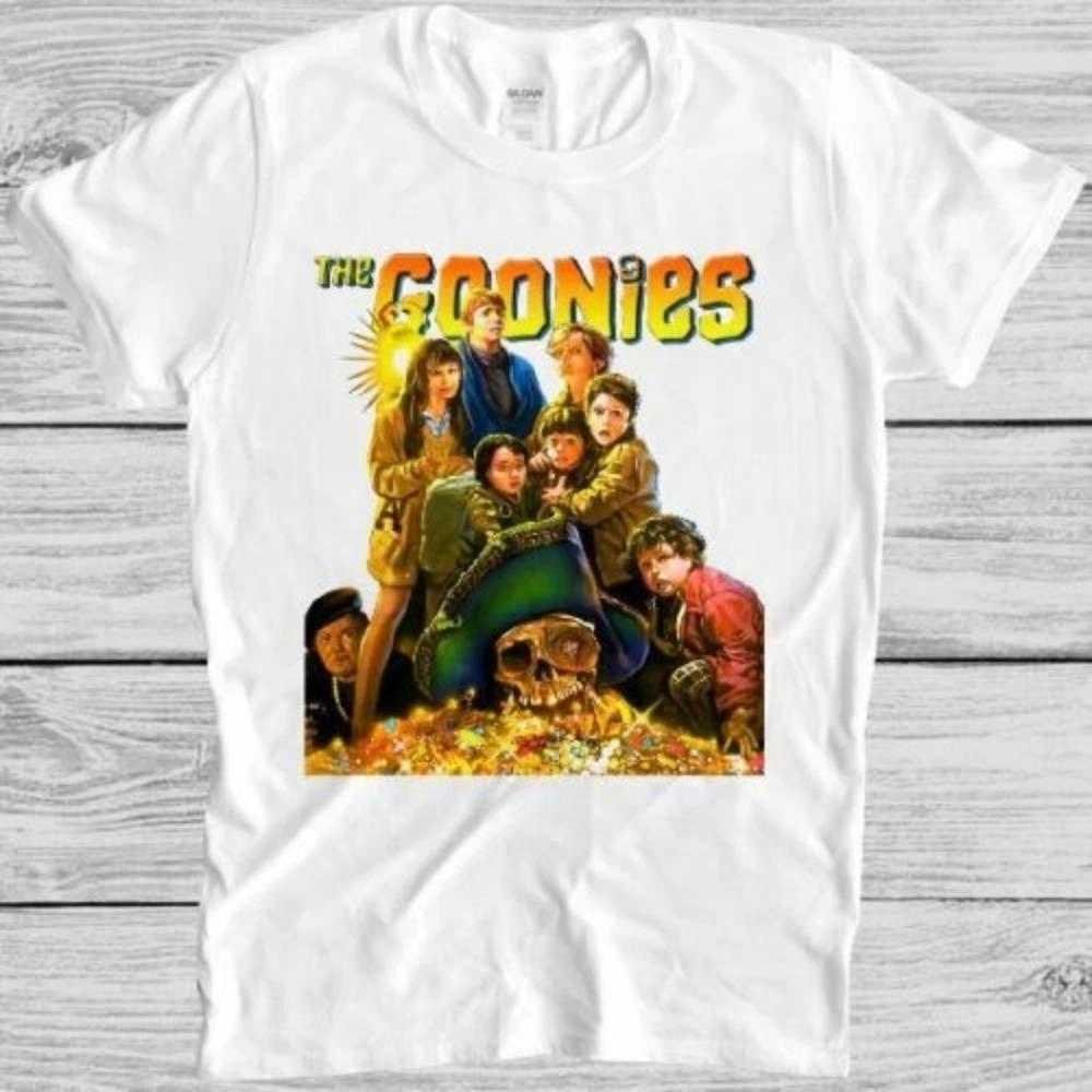 The Seven Treasures Tshirt Classic Movie Never Say Die Retro Mens Tshirt Summer New Suitable for Both Men and Women