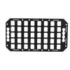 Truck Bed Molle Panel 16.61x8.86x0.08in Easy To Remove Aluminum L Track Molle Panel Organizer for Cars SUVs Pickup Van