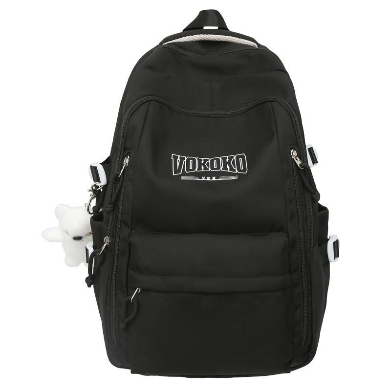 Nylon College Backpack With Breathable Ventilated Design For School And Travel