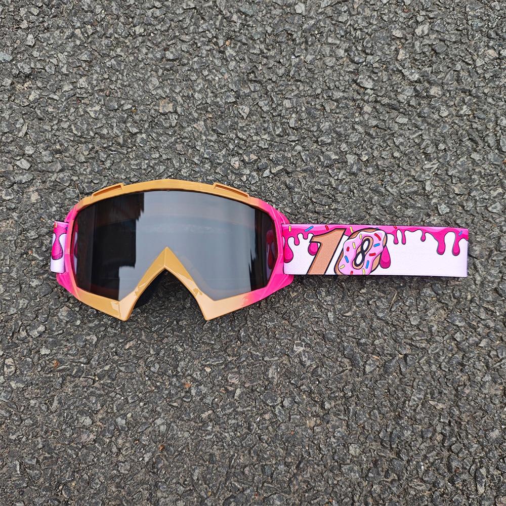 2025 Motorcycles Ski Goggles Cycling Riding Glasses Personalized Printing Ski Goggles Windbreak Ventilate Anti-Glare Goggles