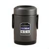 Insulated Lunch Box, 3Compartment Stainless Steel Bento, Portable Thermal Meal Container for Office,