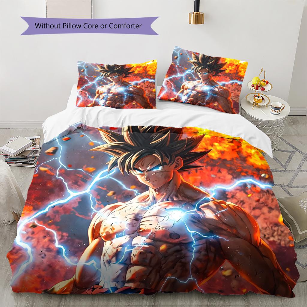 Set Copripiumino Trapuntato con Fantasia Cartone Animato Federa Decorazione per la Casa Regalo di Compleanno (1 * copripiumino + 2 * federa, senza nucleo)
