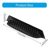 Clear Imaging Car Backup Camera Rain Cover Guard Scratch Resistant ABS Construction Rainproof Universal Application