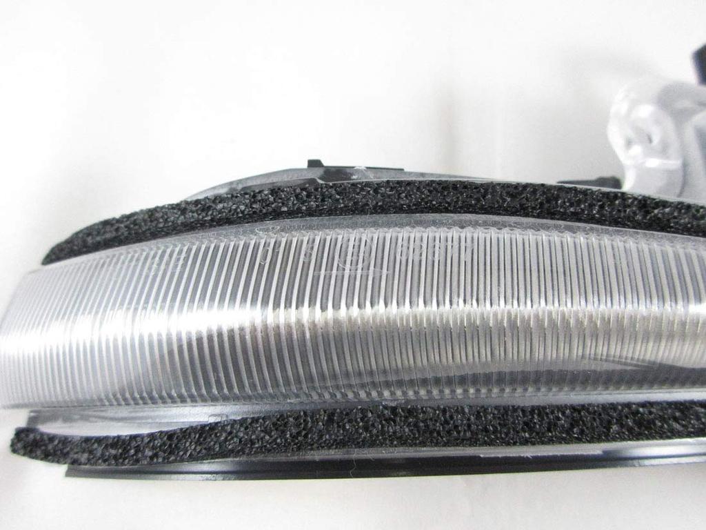 Compatible Toyota 30 Series and RAV4 50 Series LED Flowing Door Mirrors with Sequential Turn Clear Genuine Left and 1 with Prevention and Bulb Burnout
