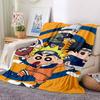 1pc Crayon Shinchan Blanket Soft All Season Throw with Vibrant Design, Perfect for Home, Travel, and Gifts, Ideal for Naps and Camping