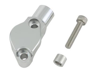 POSH 000704-03 Motorcycle Accessories Mirror Adapter for Brembo/NISSIN Racing Brake Master, Silver