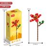 Hot Creative Small Building Block Flower Art Classic Brick Mini Potted Plant Gift For Girls Desk Decoration Simple Assembly Toys