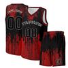 Men's Halloween Basketball Set - DIY Custom Two Piece Sportswear for Costume Party
