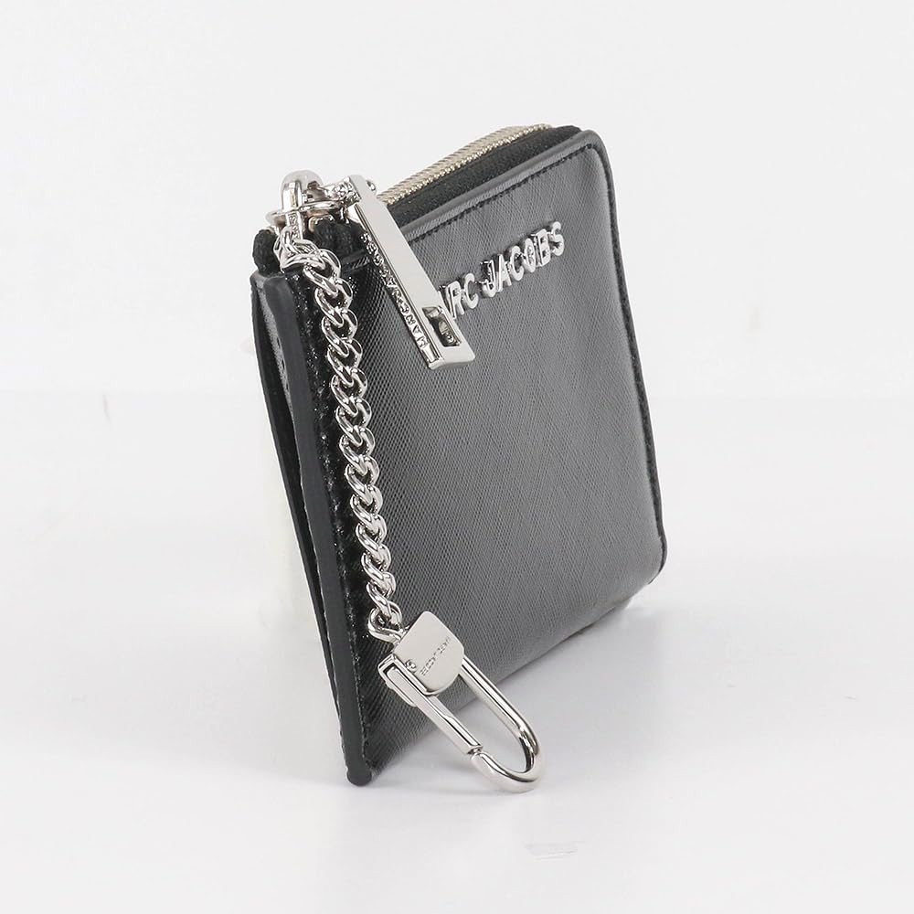 Marc Jacobs Fragment Card Case 4S4SMP004S02 Black Case, 001, Outlet, Women's, [Used]