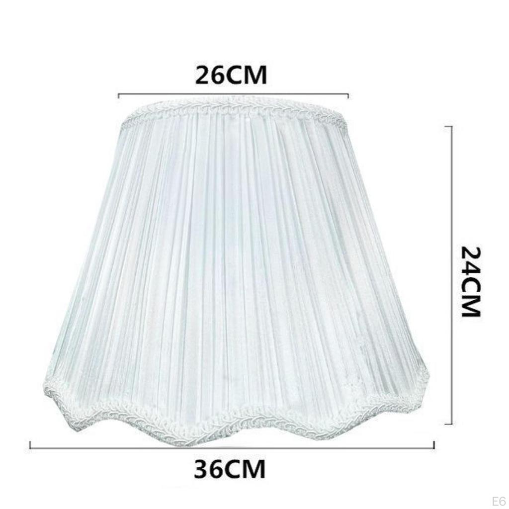 Cloth Lamp Shade Fabric Lampshade Table Lamp/Floor Replacement Lightweight Home Decoration