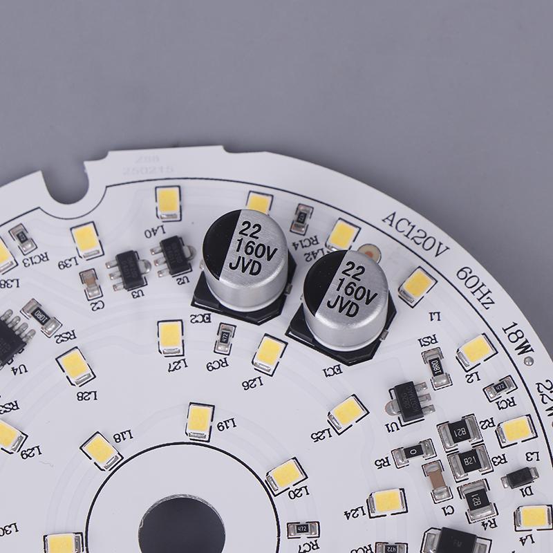 LED Stropní Ventilátor Světelný Kit 3000K/4000K/6000K Stmívatelné Kulaté LED Světelné Těleso Stropní Přisazené Světlo Náhradní Panel