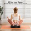 Ergonomic Seat Cushion, Chair Cushion, Three-Zone Memory Foam Support,Soft and Comfortable Structured Base Removable Summer Gift
