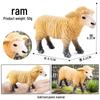 Realistic Farm Animal Models: Big Yellow Duck, Rooster, Turkey, Goose, and Swan