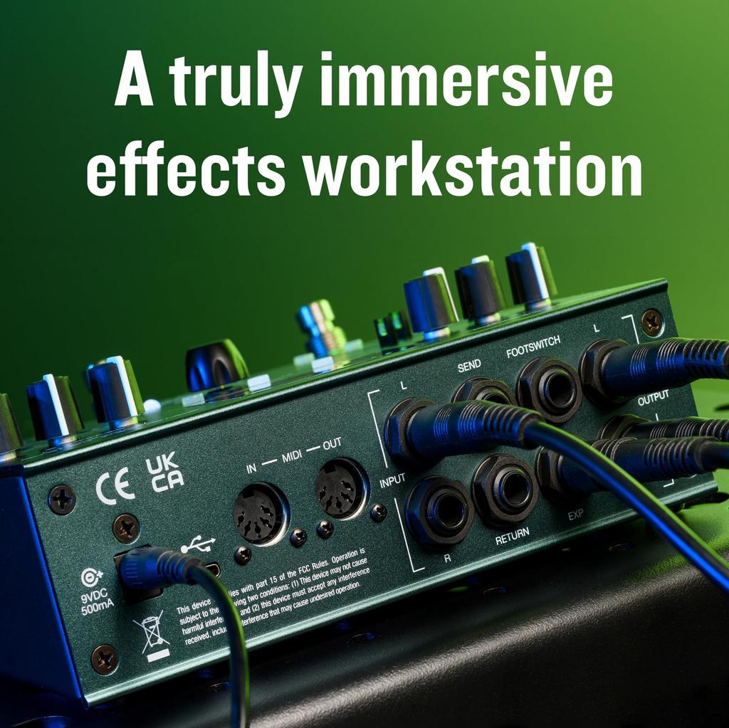 Effector Reverb OCEANS ABYSS Advanced Reverb Laboratory Elehamo ELECTRO-HARMONIX Electro-Harmonix