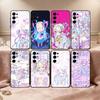 k-KAngel Phone Case For Samsung S25,S24,S21,S22,S23,S30,Ultra,S20,Plus,Fe,Lite,Note,10,Black Cover