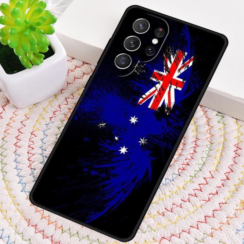 Australian Flag Phone Case for Samsung Galaxy note 10 pro S26 Ultra S23 S24 FE S25 S21 S22 PLUS shockproof Cove