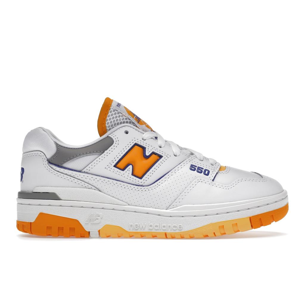 Купить Набор New Balance 550 Lakers — яркие оранжевые кроссовки унисекс ...