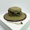 Fisherman Bucket Drawstring Adjustable Travel School Old Vintage Women  Men For Neutral Gender Fresh Caps Hats Sunshade Outdoor Breathable Ethnic